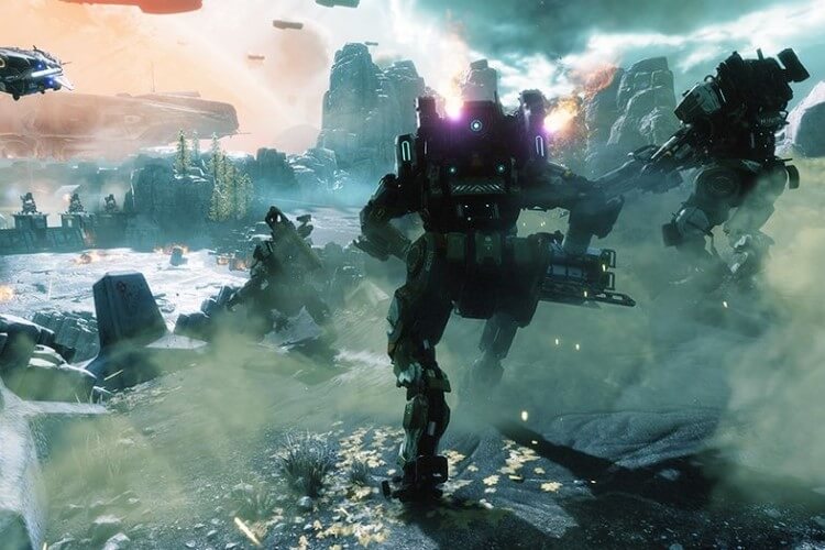 Screenshot do jogo Titanfall 2.