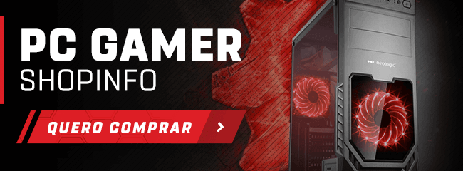 Banner para a página de computadores gamer da Shopinfo.