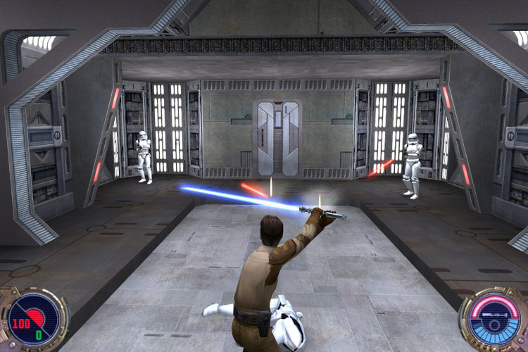 Screenshot do jogo: Jedi Knight II - Jedi Outcast