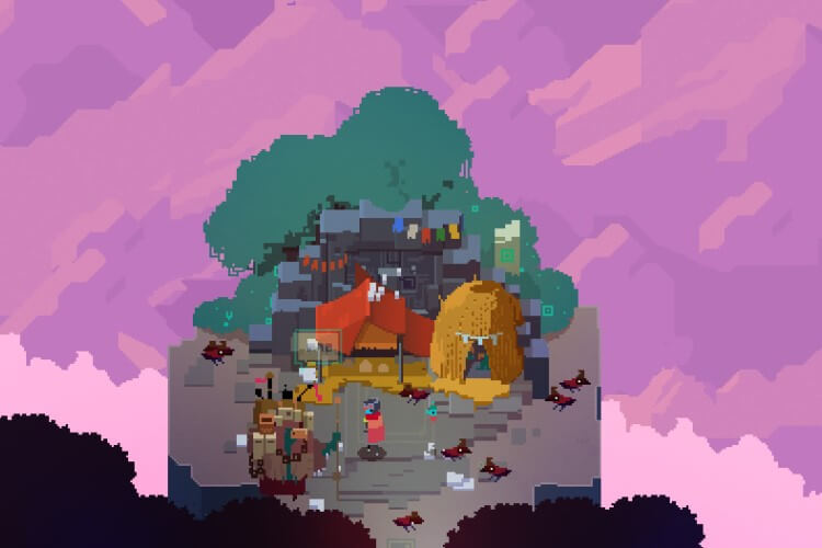 (2) Screenshot do jogo Hyper Light Drifter.