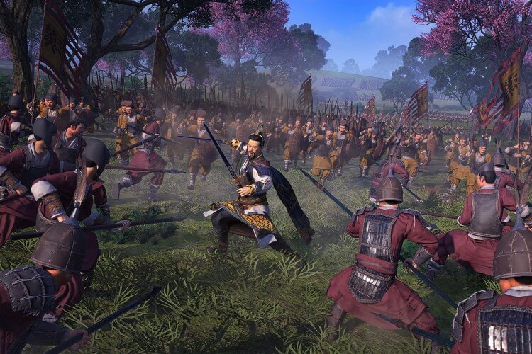 Screenshot do jogo Total War: Three Kingdoms.