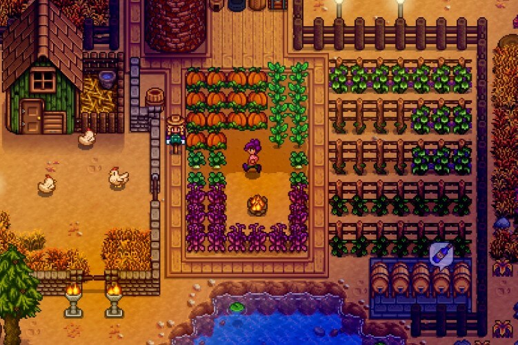 Screenshot do jogo Stardew Valley.