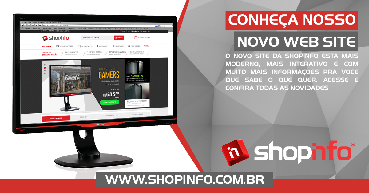 Novo site da Shopinfo no ar!