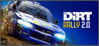 Carro de rally em ação no Dirt Rally 2.0