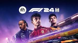 Capa do jogo F1 24 com pilotos de Fórmula 1