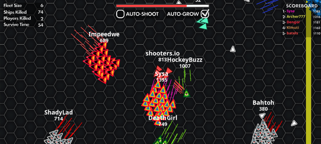 jogos tipo agar.io - shooters.io