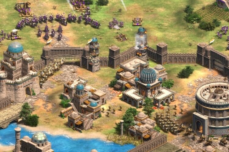 Screenshot do jogo Age of Empires: Definitive Edition.