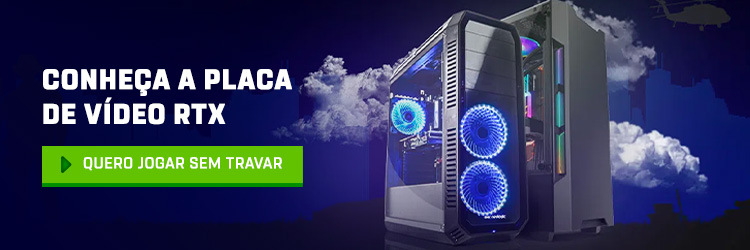 Banner para comprar placas de vídeo RTX