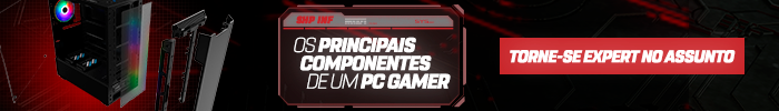 Banner para conferir os principais componentes de um PC Gamer