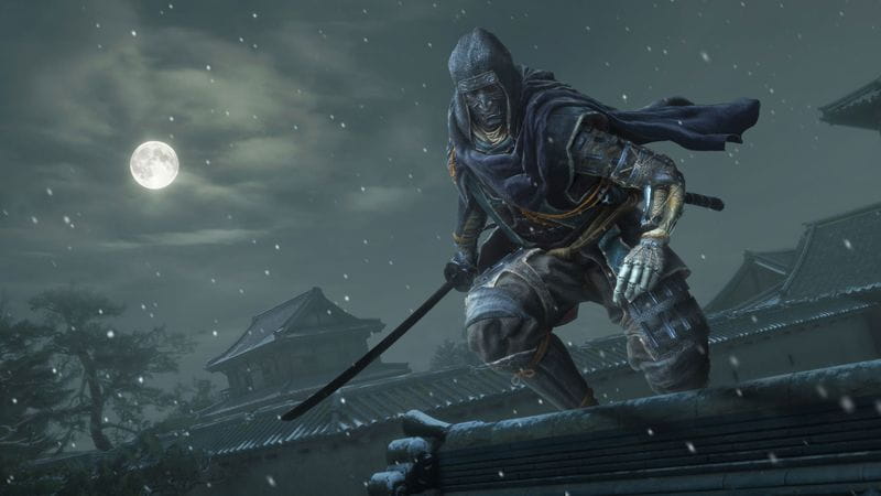 Poster do jogo Sekiro: Shadows Die Twice