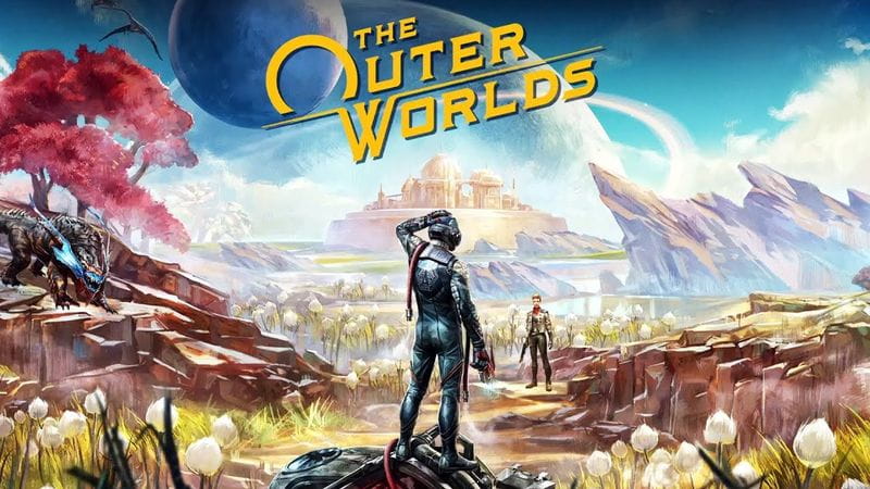 Poster do jogo The Outer Worlds
