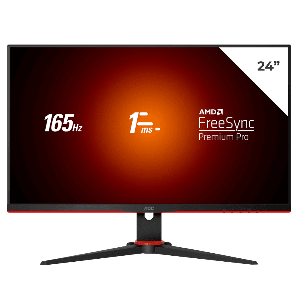 Monitor Gamer AOC Viper 24" com 165Hz e FreeSync