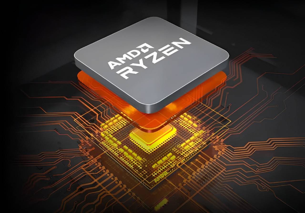 imagem ilustrativa de placa AMD