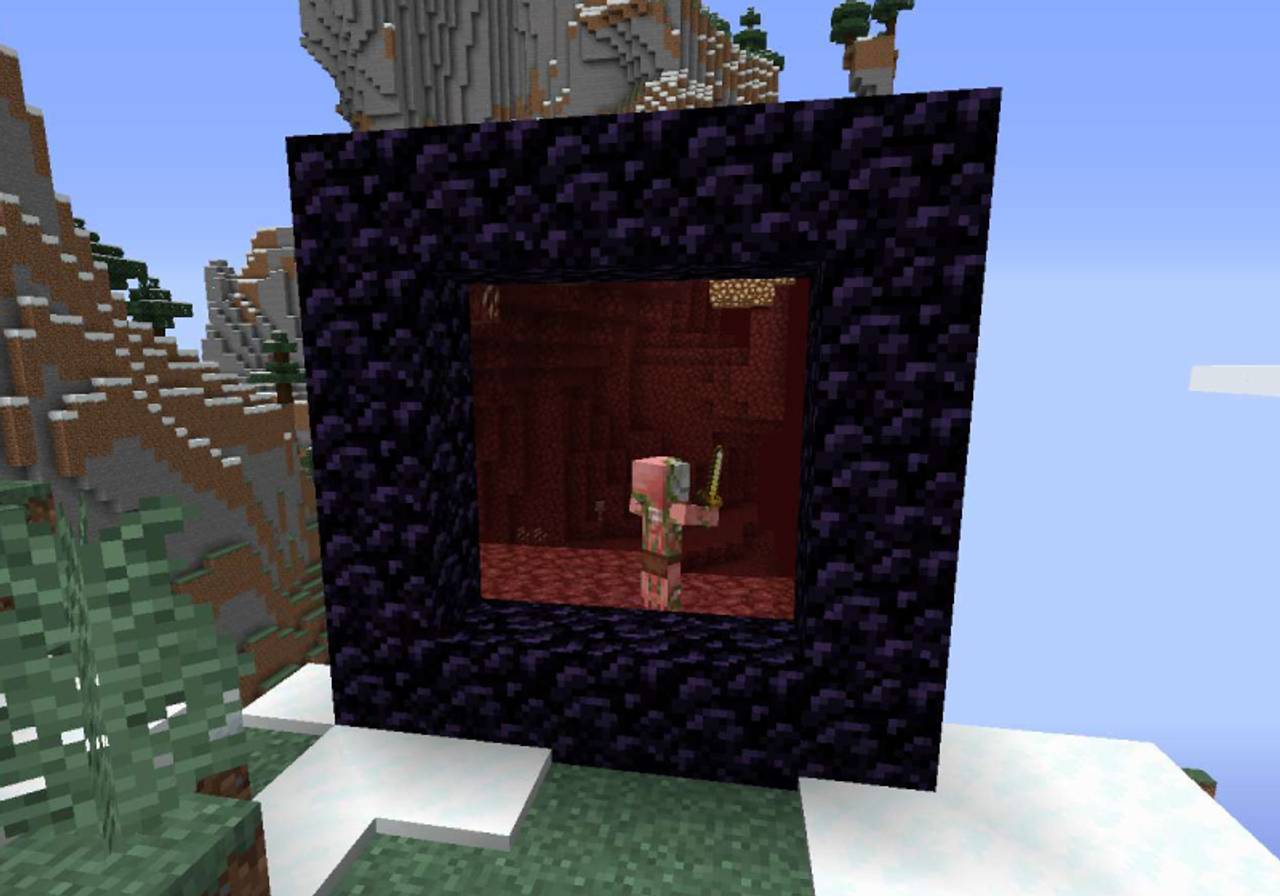 mod Immersive Portals minecraft