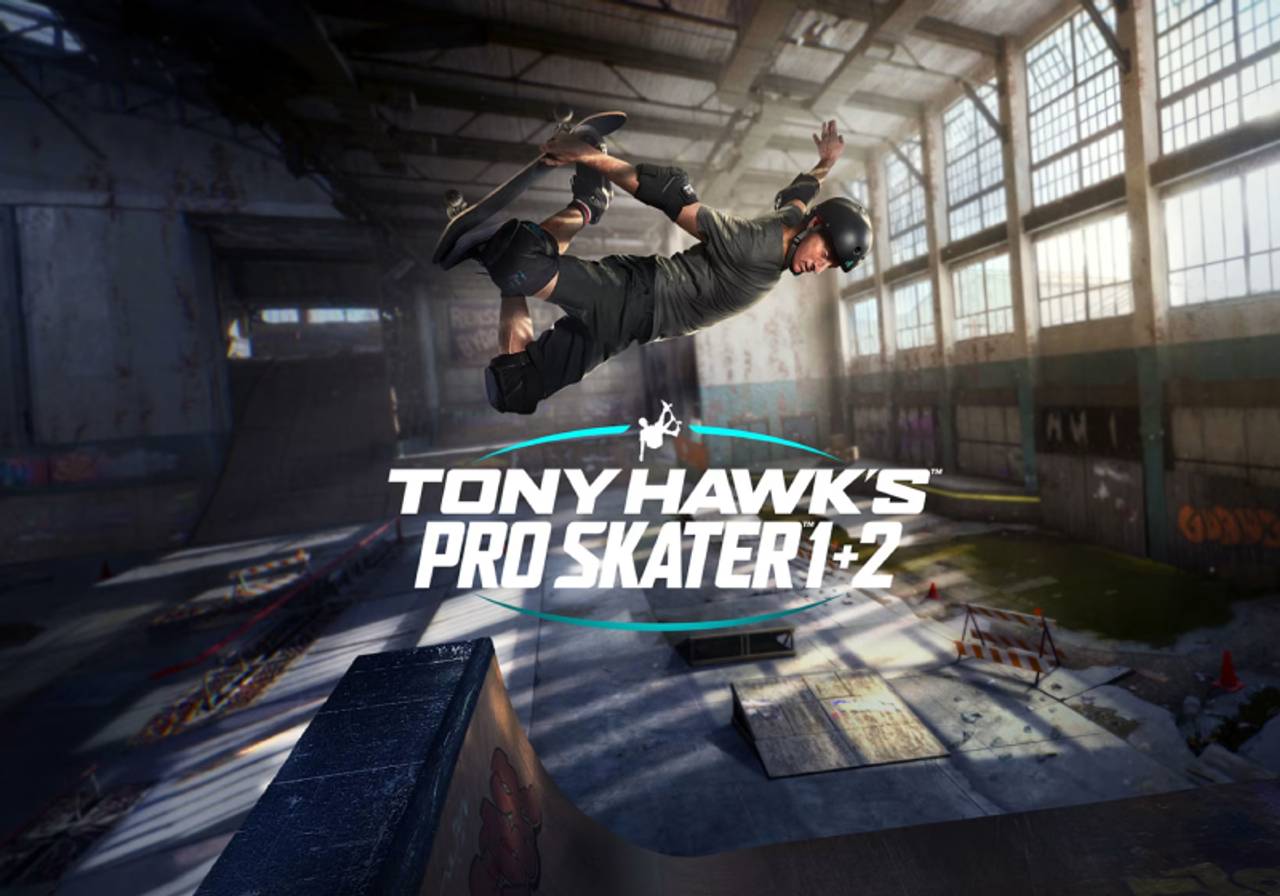 jogo Tony Hawk Pro Skater 1 e 2