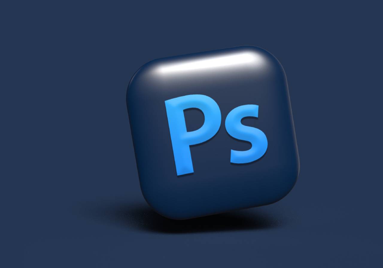Adobe Photoshop Express ícone em 3d