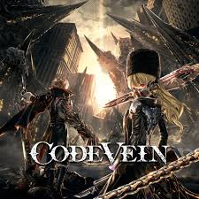 Imagem do jogo Code Vein com personagens em cenário apocalíptico.