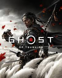 Personagem do jogo Ghost of Tsushima em ação
