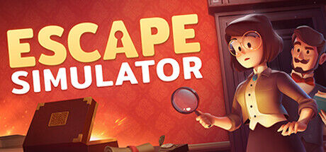 Jogadores explorando o jogo Escape Simulator