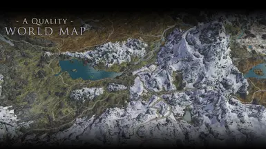 Mapa detalhado de um mundo de fantasia