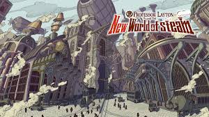 Ilustração do mundo steampunk de New World of Steam