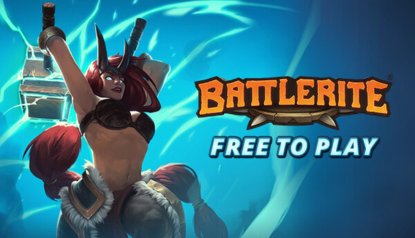 Personagem do jogo BattleRite em ação