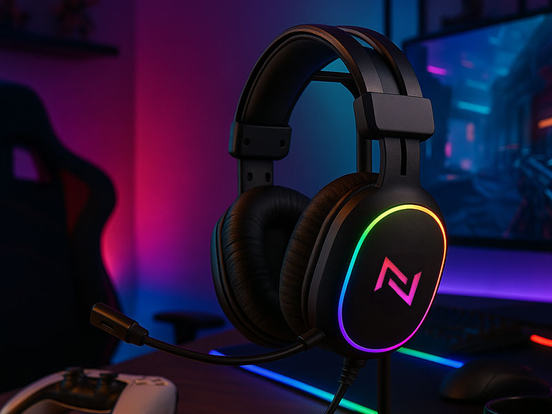 Headset Ganer Neologic om iluminação